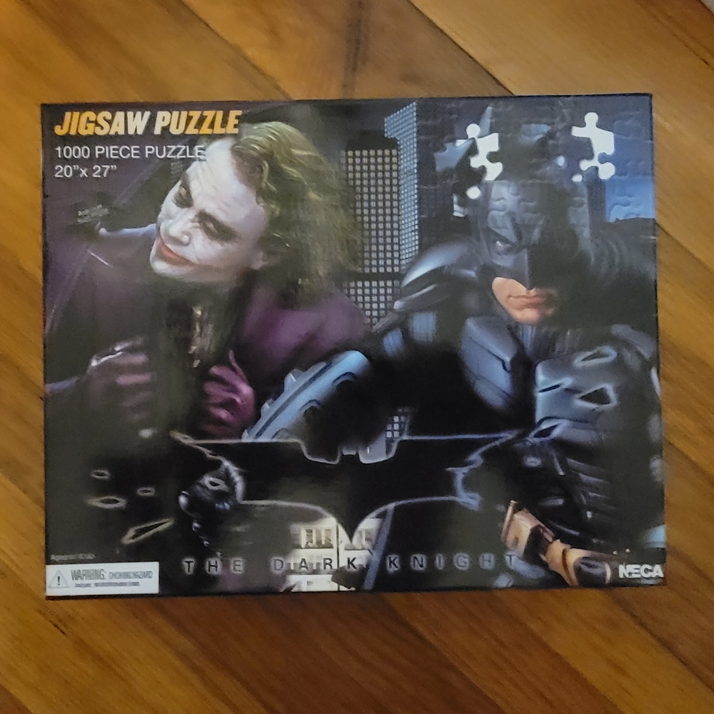 The Dark Knight 1000-Piece Jigsaw Puzzle - Joker & Batman